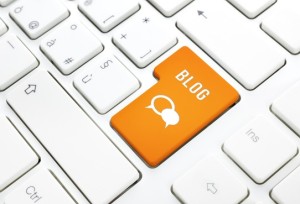 blog button on keyboard