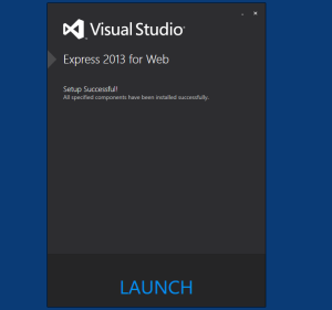 launch VS13