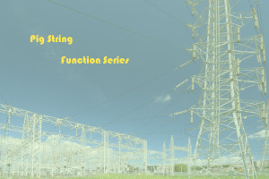 Pig String Function Series