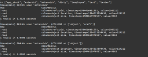 hbase scan