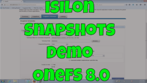 Snapshots in OneFS