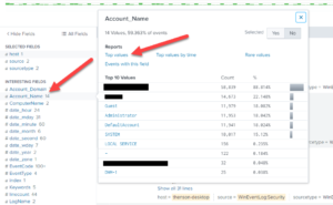 Splunk Left Sidebar